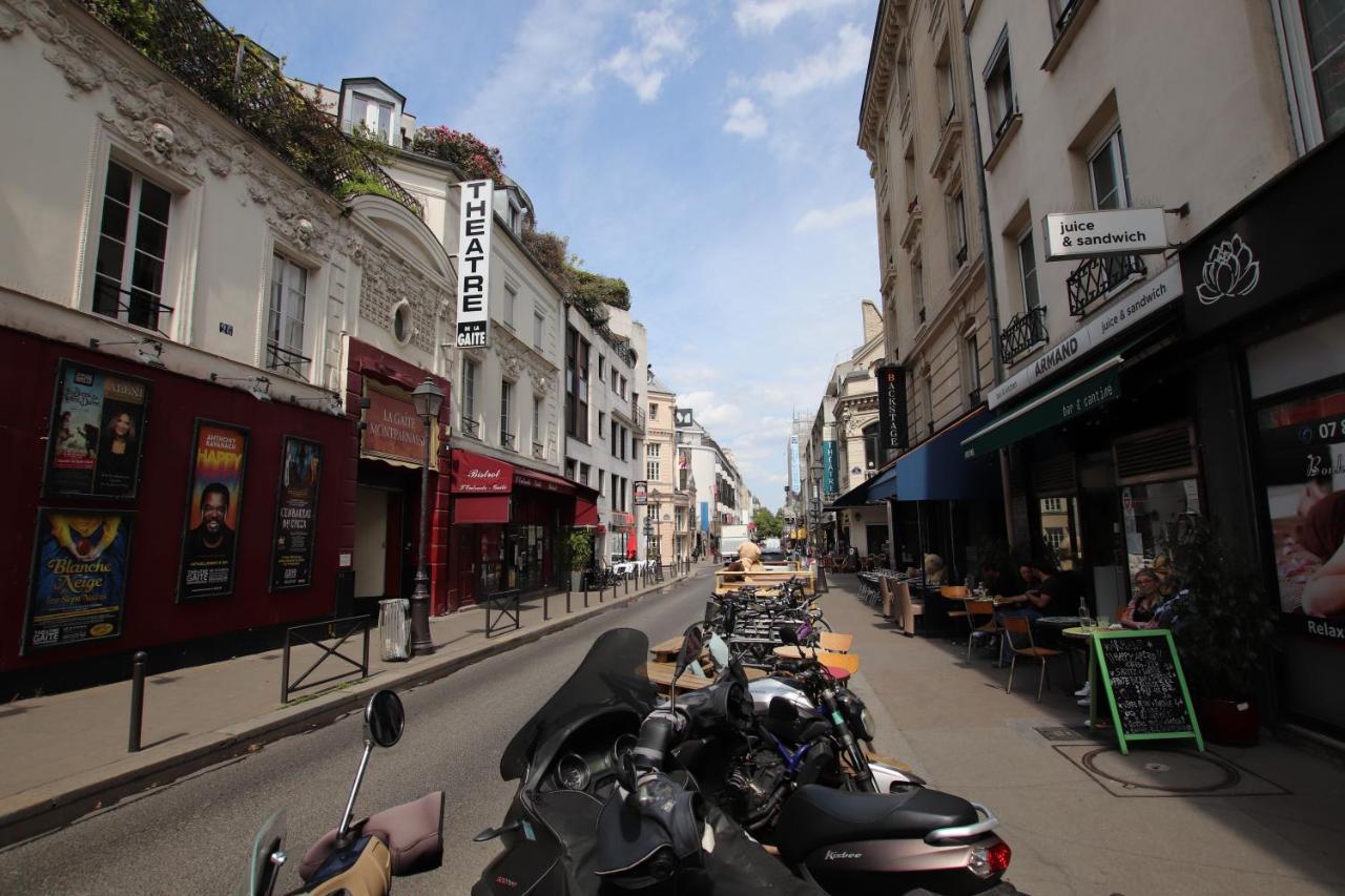 Montparnasse - La Gaite 1Bdr - B'Your Home Paris Luaran gambar