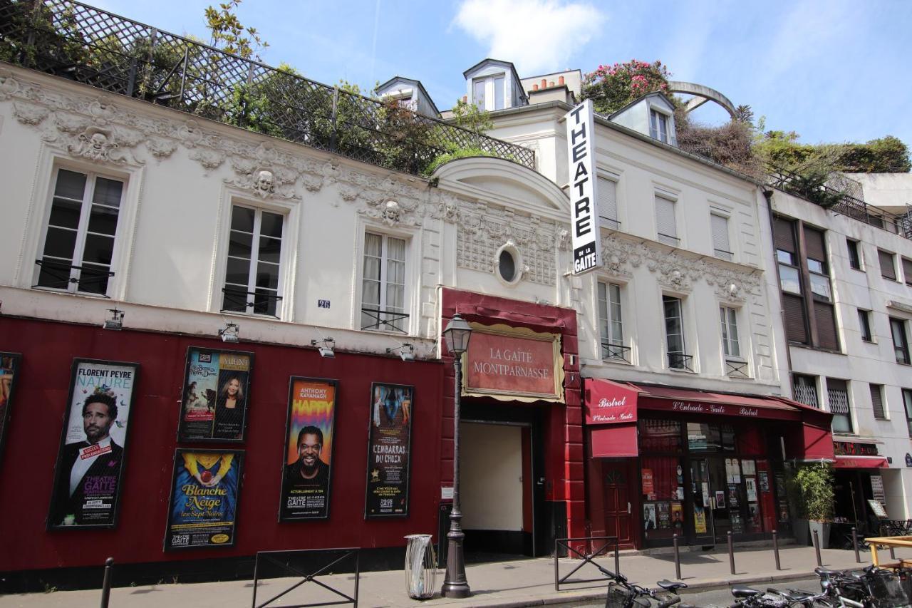 Montparnasse - La Gaite 1Bdr - B'Your Home Paris Luaran gambar