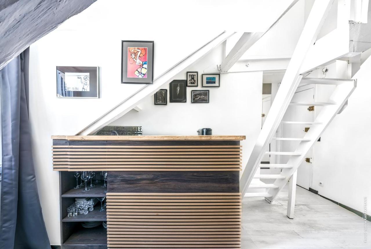 Montparnasse - La Gaite 1Bdr - B'Your Home Paris Luaran gambar